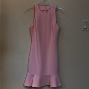 Likely Beckett Ruffle-Hem Mini Dress